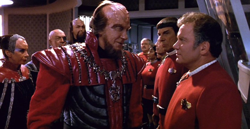 Star Trek - Gorkon and Kirk